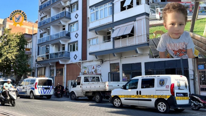 Akhisarda 5. Kattan Düşen Minik Efe Hayatını Kaybetti!