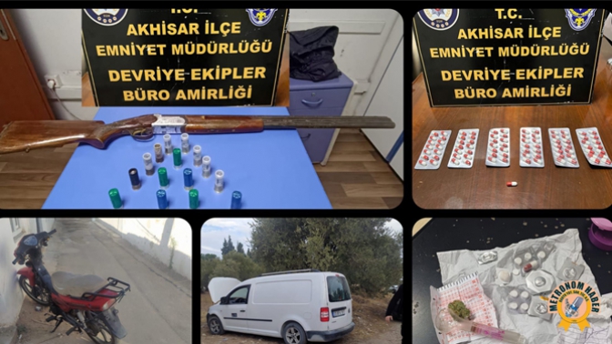 Akhisarda Emniyetin Kararlı Mücadelesi Sonuç Veriyor