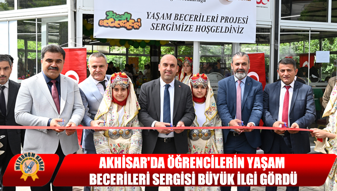 Akhisar'da Öğrencilerin Yaşam Becerileri Sergisi Büyük İlgi Gördü