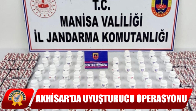 Akhisar'da Uyuşturucu Operasyonu