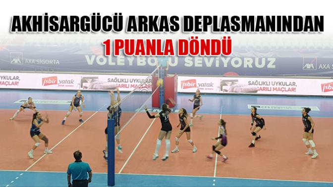 Akhisargücü Arkas Deplasmanından 1 Puanla Döndü