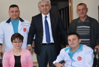 Akhisarlı Engelli Dünya Dördüncüsü Oldu