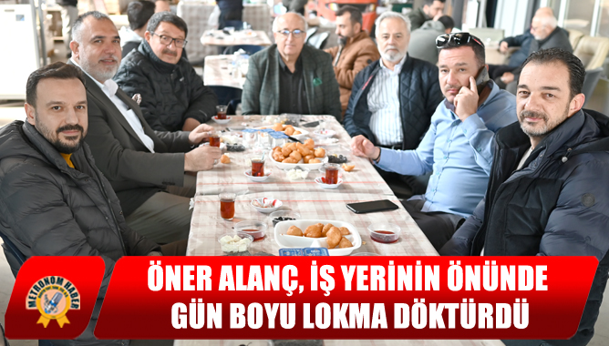Akhisarlı İş İnsanı Öner Alanç'tan Lokma Hayrı