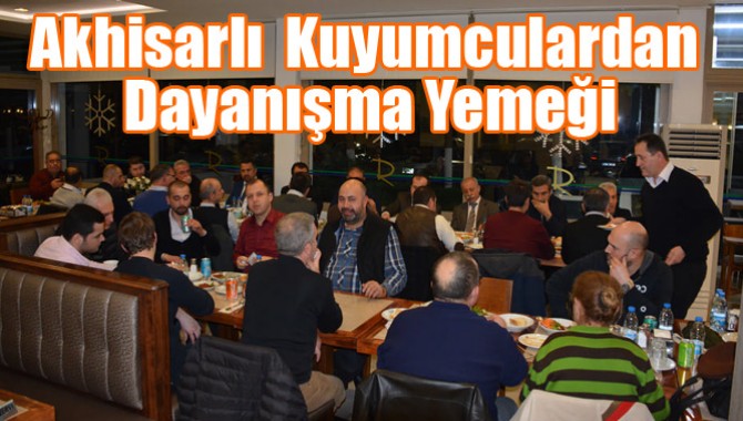 Akhisarlı Kuyumculardan Dayanışma Yemeği