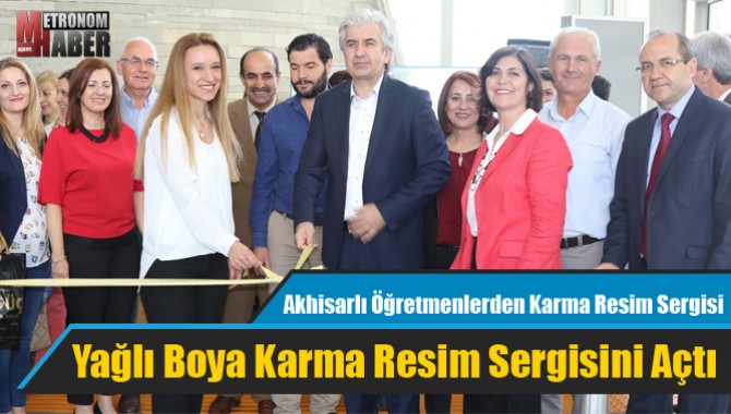Akhisarlı Öğretmenlerden Karma Resim Sergisi