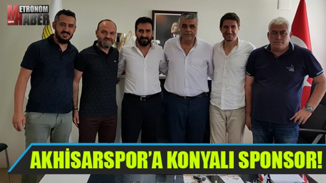 Akhisarspor’a Konyalı sponsor!