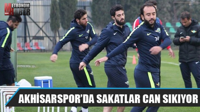 Akhisarspor’da sakatlar can sıkıyor