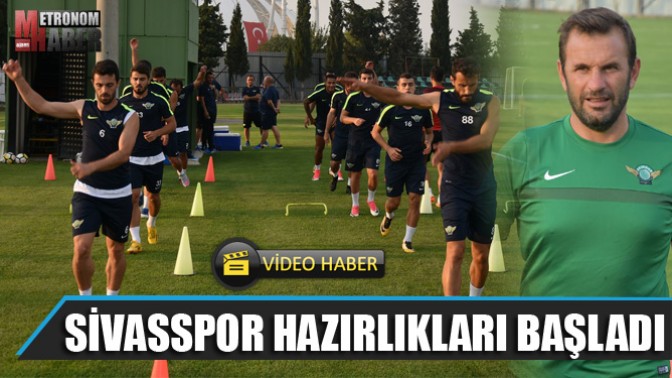 Akhisarspor’da Sivasspor hazırlıkları başladı