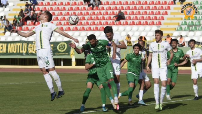 Akhisarspor, deplasmandan eli boş döndü