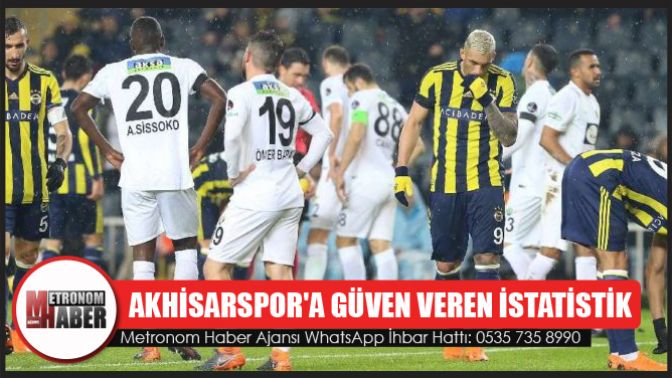 Akhisarspora güven veren istatistik