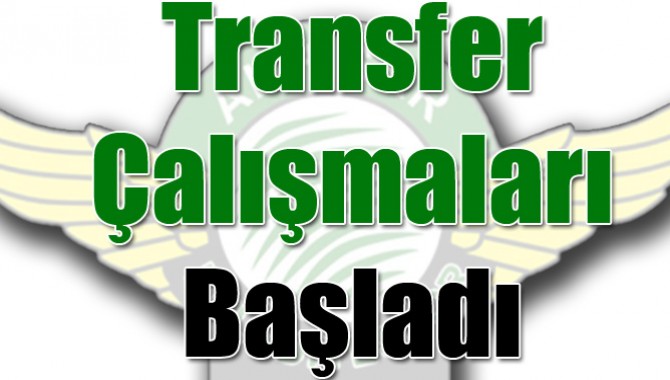 Akhisarspor'da Transfer Çalışmaları Başladı
