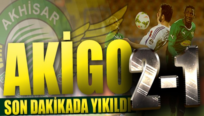 Akigo Son Dakikada Yıkıldı