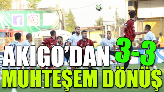 Akigodan muhteşem dönüş