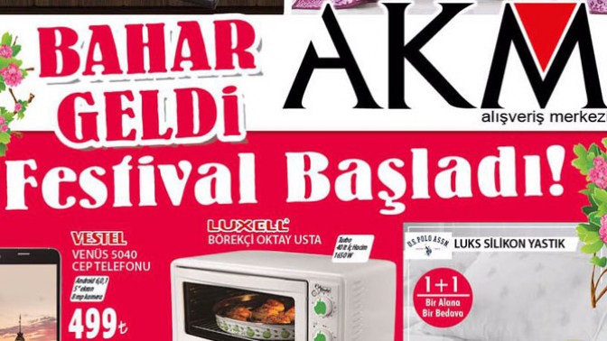 AKM’de bahar festivali başladı