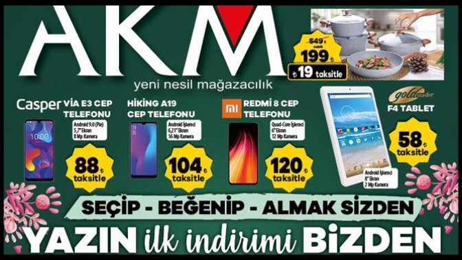 AKM’de yazın ilk indirim kampanyası başladı