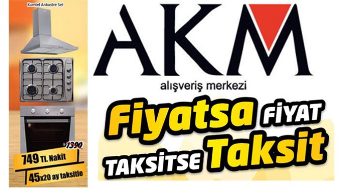 AKM'de Fiyatsa Fiyat, Taksitse Taksit Kampanyası Başladı