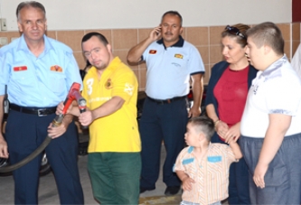 Aksek Sevgi Çocukları Öğrencilerden İtfaiye Ziyareti
