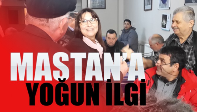 Alaşehir’de Zerrin Mastan’a Yoğun İlgi