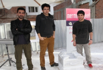 Alışveriş Festivalinde Mermer İşleme Sanatçıları Hünerlerini Konuşturdu