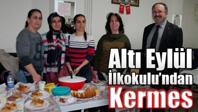 Altı Eylül İlkokulu’ndan Kermes