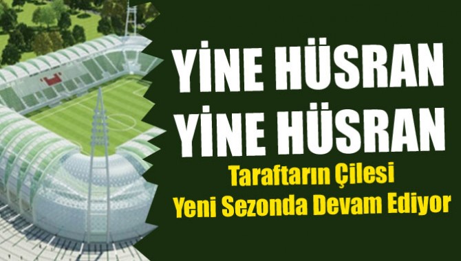 Arena Yine Yalan Oldu, Taraftar Yeni Sezonda Manisa'da