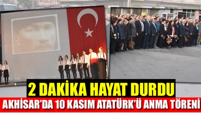 Atatürk’ü Törenle Andık!