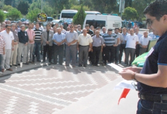 Av. Gökhan Sertel İçin Adliye Önünde Tören Düzenlendi