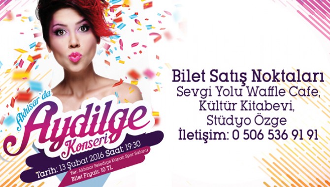 Aydilge Konserinin Biletleri Satışa çıktı