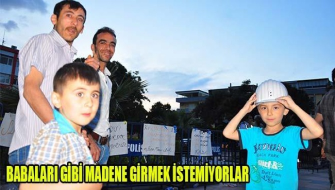 Babaları Gibi Madene Girmek İstemiyorlar