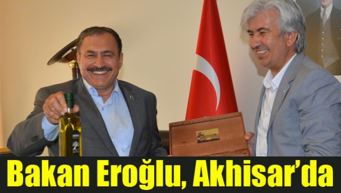 Bakan Eroğlu, Başkan Hızlı’yı Ziyaret Etti