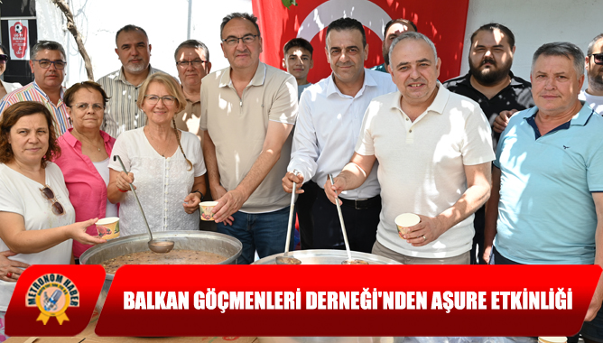 Balkan Göçmenleri Derneği'nden Aşure Etkinliği