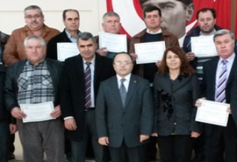 Ballıca Kasabasında Zeytin Üreticilerinin Sertifikaları Dağıtıldı‏