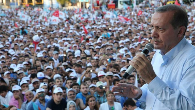 Başbakan ve Çatı Adayı, Erdoğan Manisa'dan Seslendi