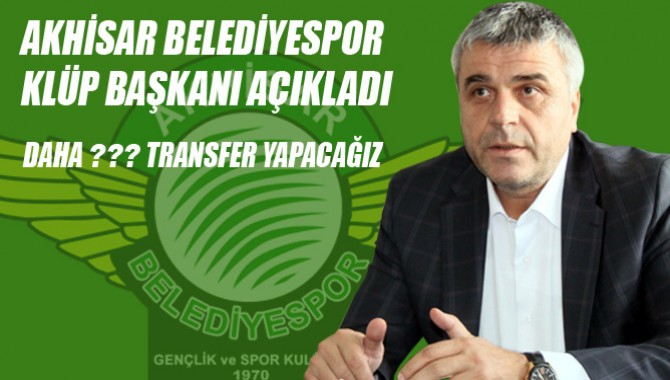 Başkan Eryüksel Açıkladı 2 Transfer Daha Yapacağız