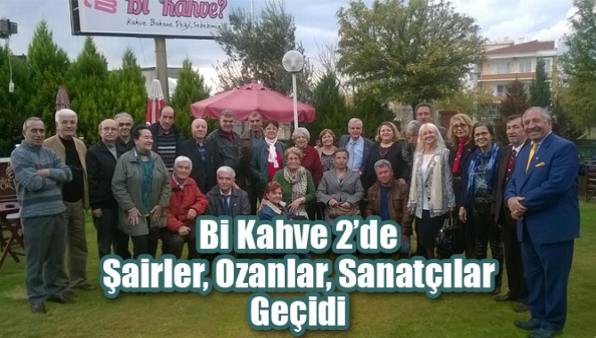 Bi Kahve 2’de Şairler, Ozanlar, Sanatçılar Geçidi