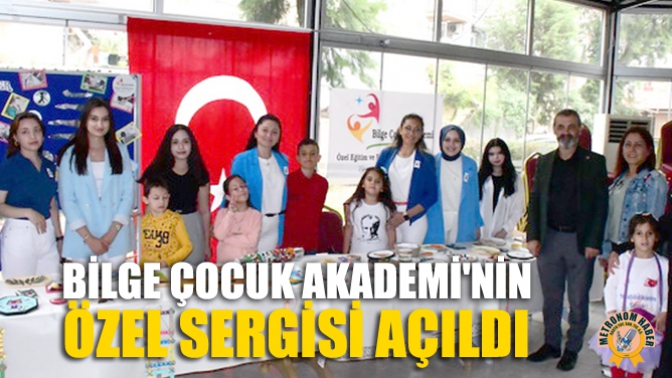 Bilge Çocuk Akademinin Özel Sergisi Açıldı