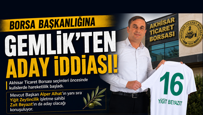 Borsa Başkanlığına Gemlik'ten Aday İddiası