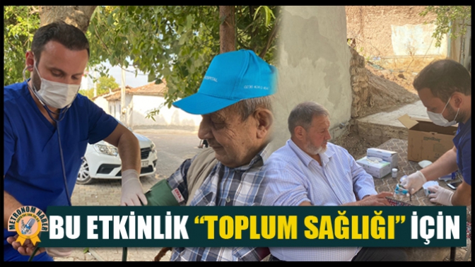 Bu Etkinlik “Toplum Sağlığı” İçin