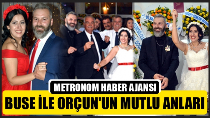 Buse ile Orçunun mutlu anları