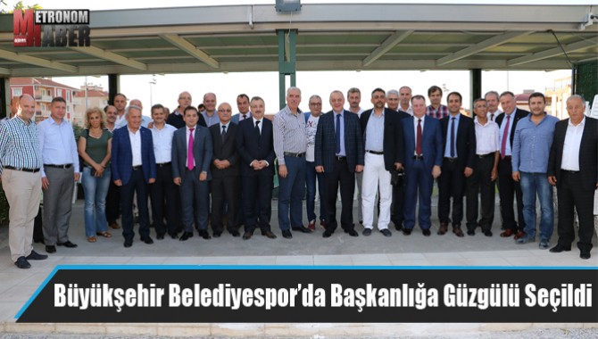 Büyükşehir Belediyespor’da Başkanlığa Güzgülü Seçildi