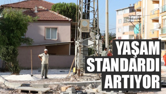 Büyükşehir Soma’da Yaşam Standardını Arttırıyor