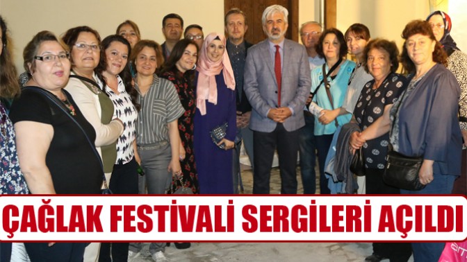 Çağlak Festivali Sergileri Açıldı