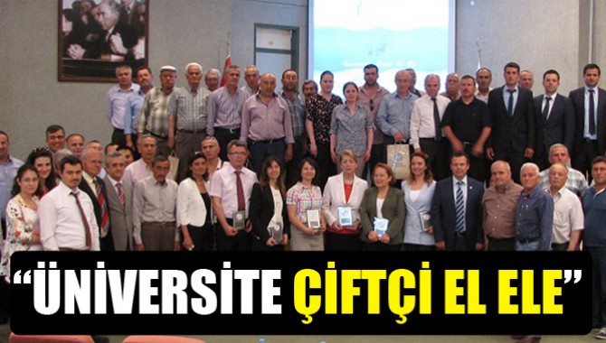 Celal Bayar Üniversitesi Akhisar Meslek Yüksekokulu’nda; Üniversite Çiftçi El Ele