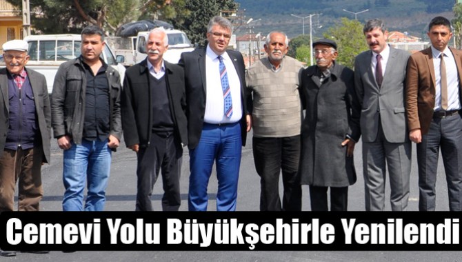 Cemevi Yolu Büyükşehirle Yenilendi