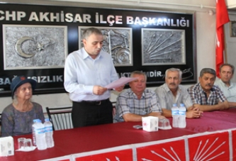 CHP Akhisar Teşkilatı Madımak Katliamını Lanetledi