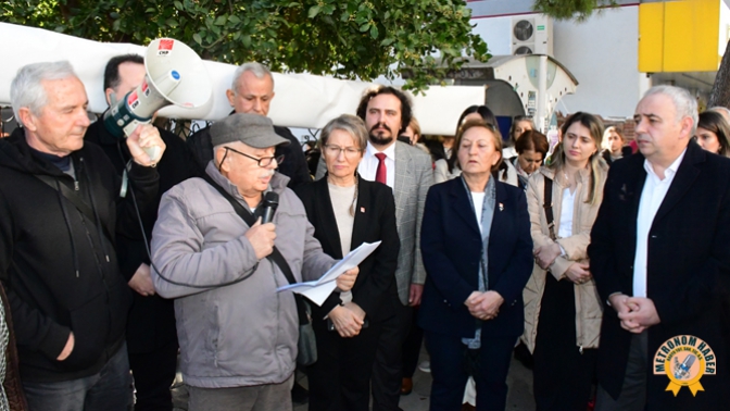 CHP İlçe Teşkilatı, ÇEDES projesi üzerine basın açıklaması yaptı