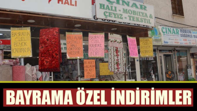 Çınar, Halı ve Mobilyada Bayrama Özel İndirimler