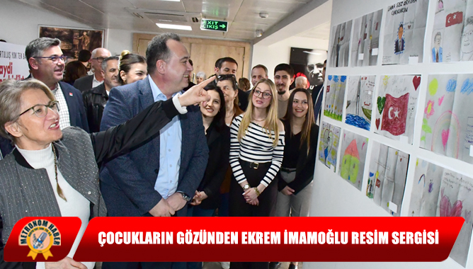 Çocukların Gözünden Ekrem İmamoğlu Resim Sergisi