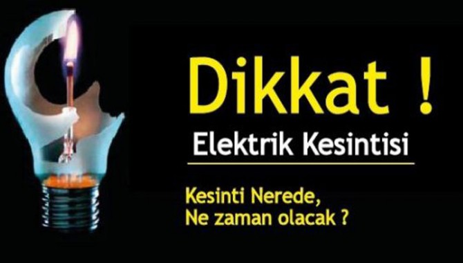 Cumartesi ve Pazar Günü Elektrik Kesintisi Var! İşte Bölgeler