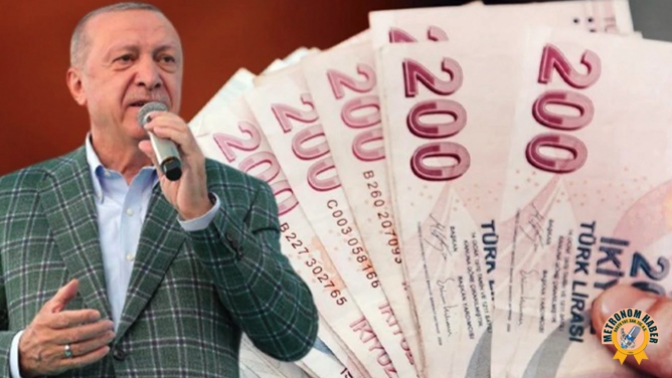Cumhurbaşkanı Erdoğan emekli maaşlarını açıkladı